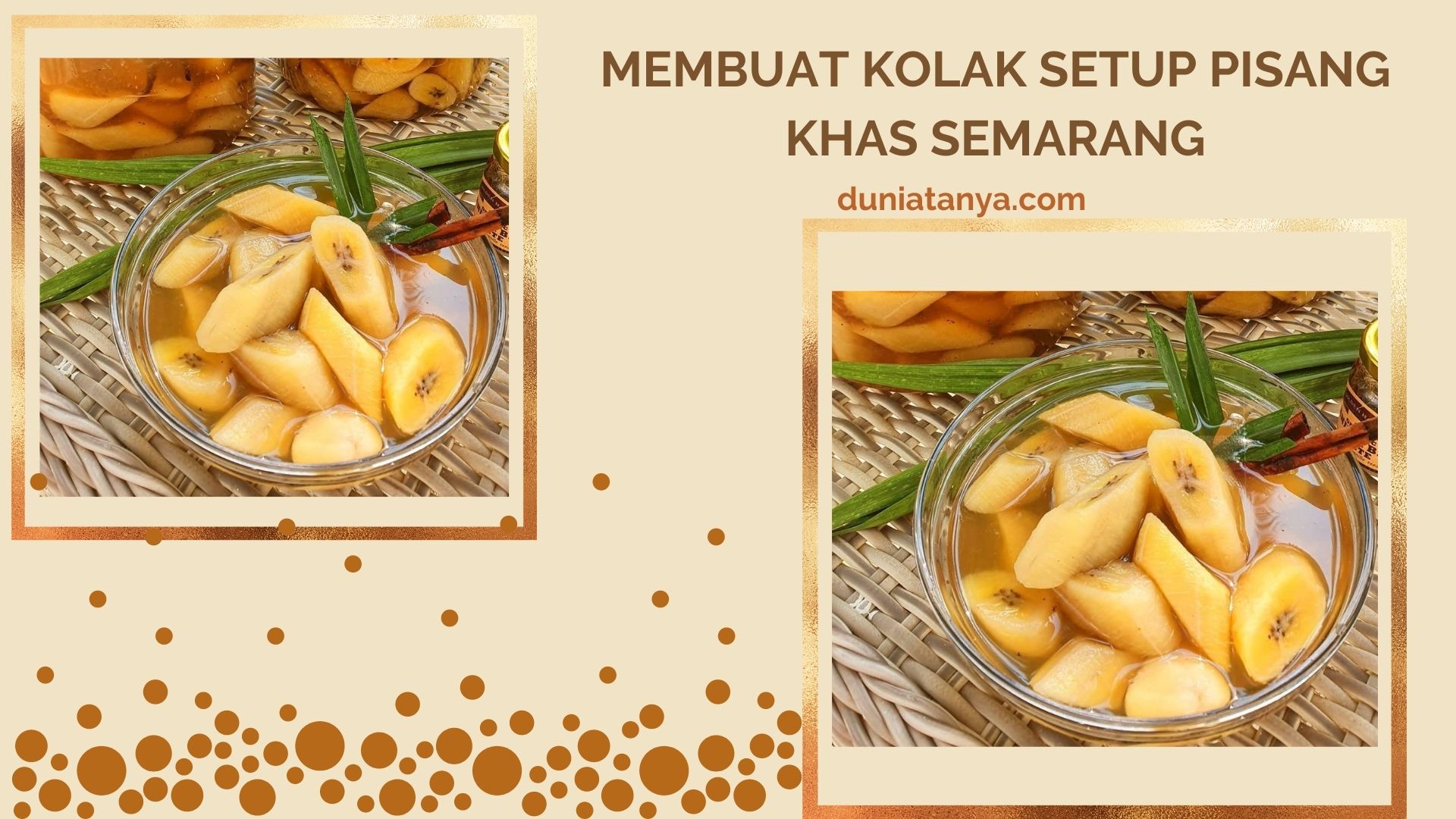You are currently viewing Membuat Kolak Setup Pisang Khas Semarang