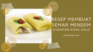 Read more about the article Resep Membuat Semar Mendem,Kudapan Khas Solo