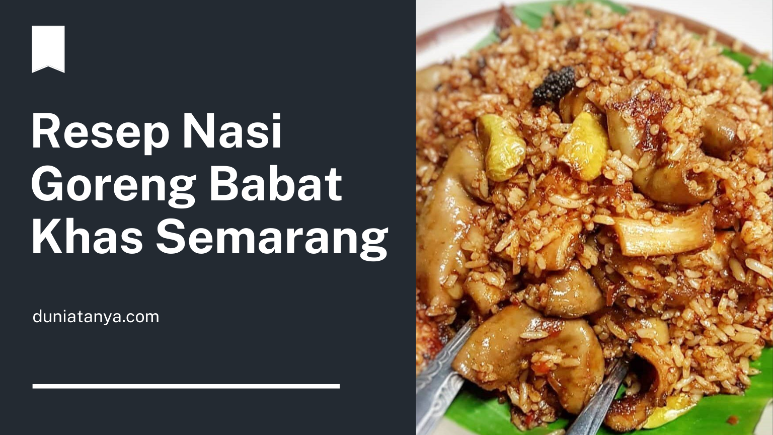 You are currently viewing Resep Nasi Goreng Babat Khas Semarang