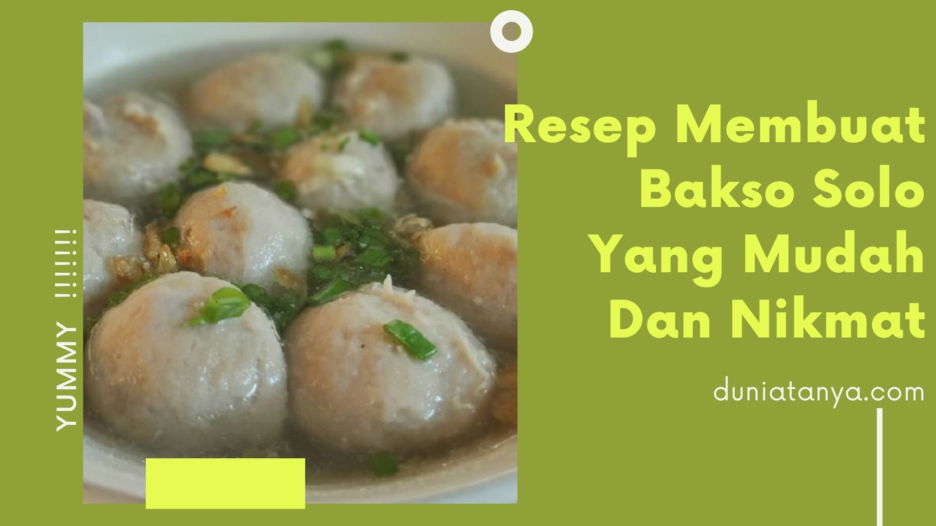 Read more about the article Resep Membuat  Bakso Solo Yang Mudah Dan Nikmat