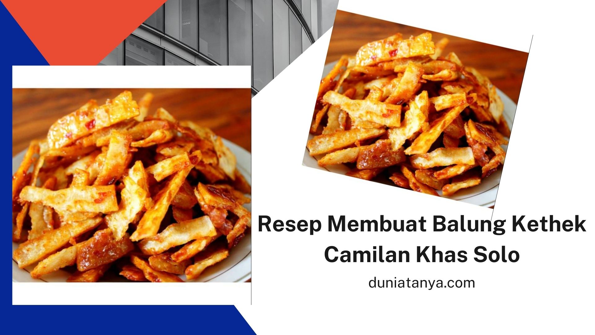 You are currently viewing Resep Membuat Balung Kethek,Camilan Khas Solo