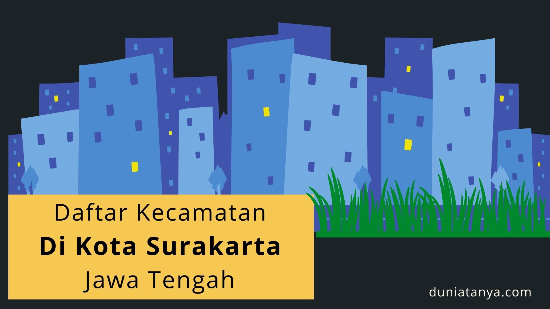 You are currently viewing Daftar Kecamatan Di Kota Surakarta,Jawa Tengah
