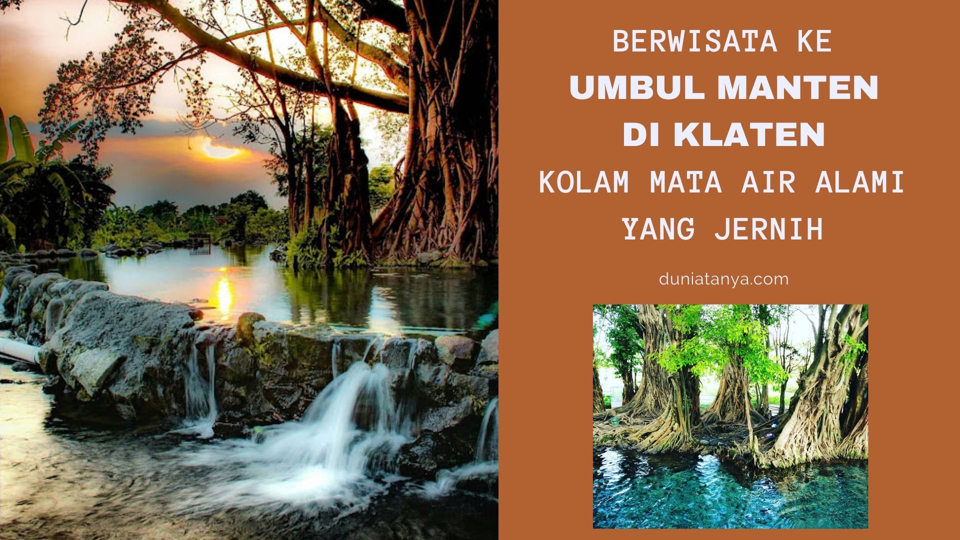 Read more about the article Berwisata Ke Umbul Manten Di Klaten,Kolam Mata Air Alami Yang Jernih