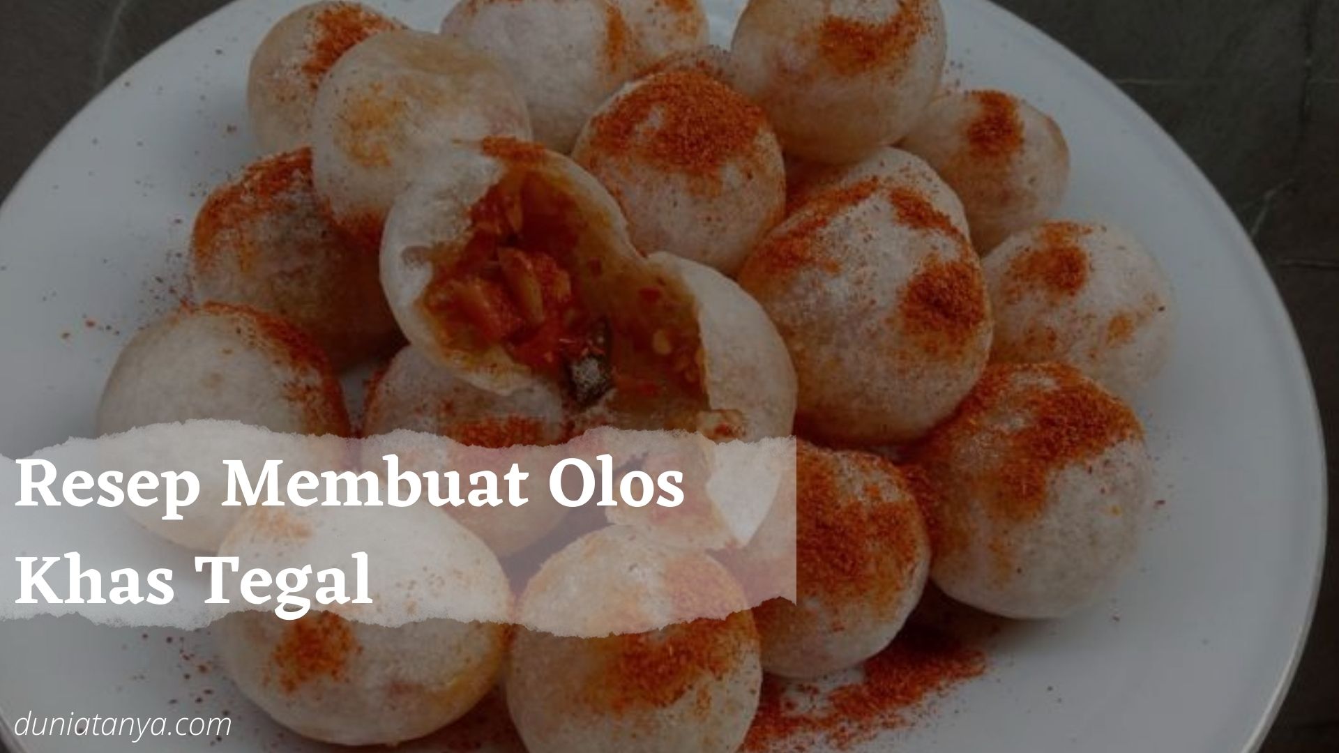 You are currently viewing Resep Membuat Olos Khas Tegal