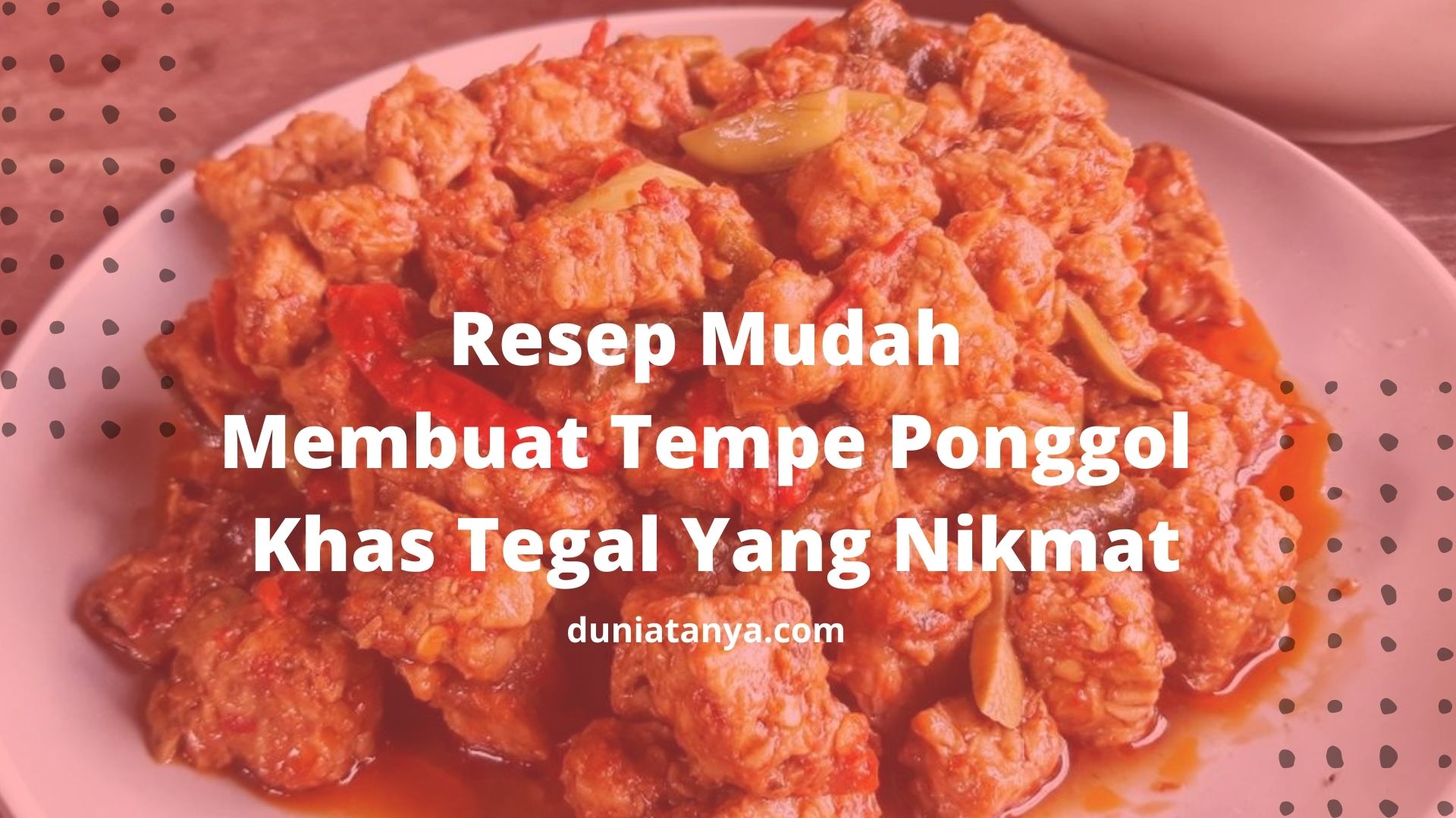Read more about the article Resep Mudah Membuat Tempe Ponggol Khas Tegal Yang Nikmat