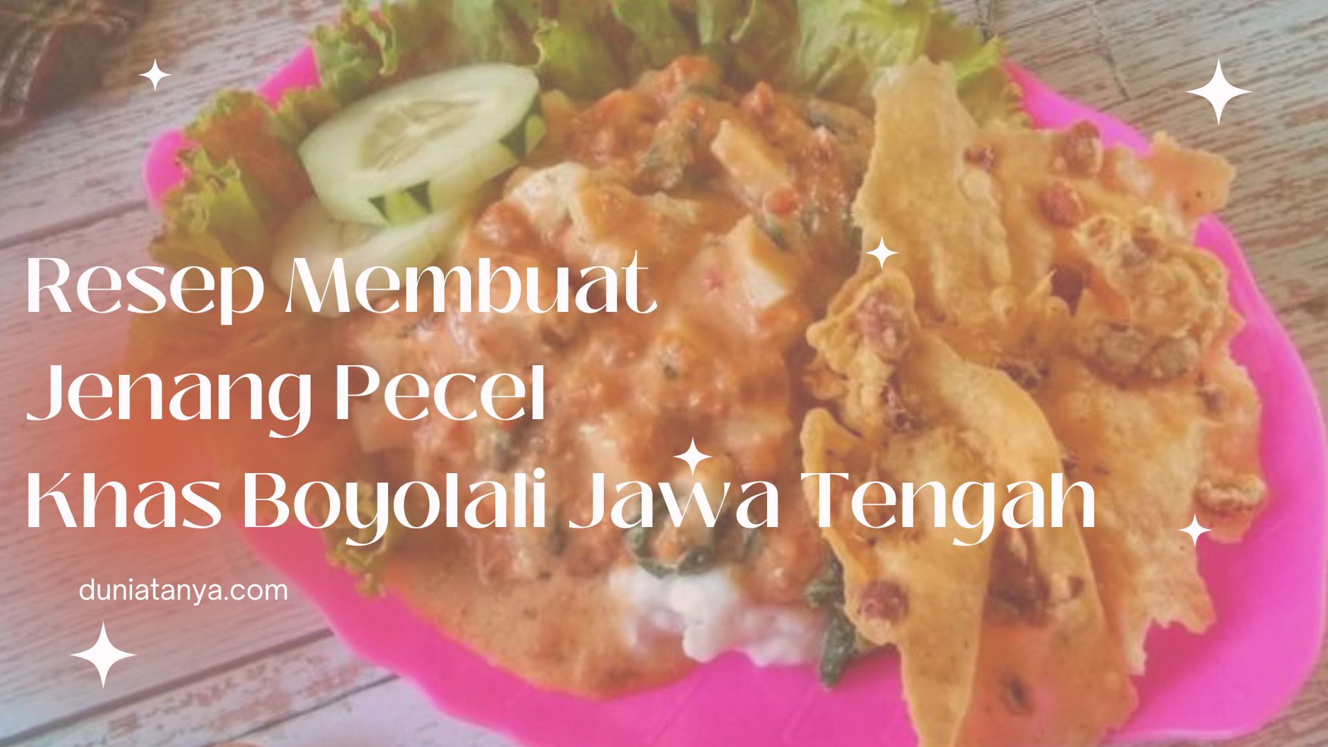 Read more about the article Resep Membuat Jenang Pecel Khas Boyolali Jawa Tengah